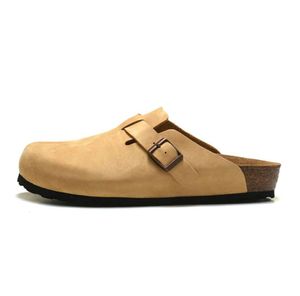 Birks Boston Sandali con plantare morbido Pantofole unisex Scarpe con scivolo uomo donna Zoccoli Scarpe da ginnastica con cinturino con fibbia in pelle scamosciata Designer Woody Uomo Donna Clog Scarpe moda