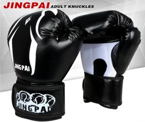 3 kolorowe rękawiczki bokserskie dorosłe samce samice guantes cuero sparing rękawiczki Vas de boxeo torba treningowa rękawiczki TKD238A7802178