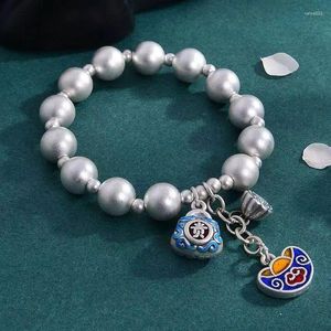 Link Bracelets Anzhu Fugui Money Bag Bracelet Handmade Fashion Women's High Beauty Jewelry Factory Direct Sales