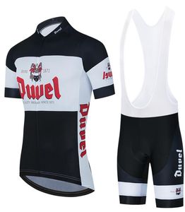 2020Belgio Nero DUVEL birra Team Cycling Jersey Personalizzato Road Mountain Race Top max storm Abbigliamento ciclismo set1034604