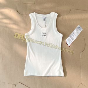 Women Knits Tops Designer Tanks Party Sexy Camis Soft Women Clothing Tops with label