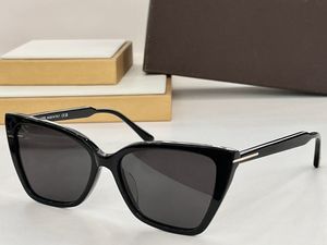Mode Sonnenbrillen für Männer und Frauen 5843 Designer Beliebtheit Outdoor Strand Stil Brille Anti-Ultraviolett UV-400 Cateye Vollrahmen Acetatfaser Brillen mit Box