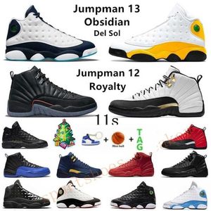 Top Quality Jardons Jumpman 11 12 13 Retro Mens High Basketball Shoes 13s Hyper Royal Playoff 12s Dark Concord Utility Grind 11s Cool Grey Legend Blue