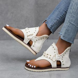 Shoes Flat Women Gladiator Sandals Outdoor Clip Toe Casual Sandal for Female Summer Non slip Soft Flats s