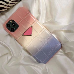 Designer Gradient Colours Case For Iphone 13 Pro Max Ladies Luxury Phone Case For 12 12Pro 11 Pro Max X Xs Xr 8P Covers High Quality