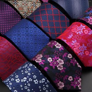 Bow Ties Design Wedding Men Tie Pink Floral Striped Paisley Flower Neckties Business Drop Groom Collar Accessories Gift