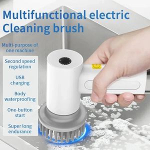 Vacuums Wireless Electric Cleaning Brush Home Appliance Kitchen zmywarki do wanny Profesjonalne 231123