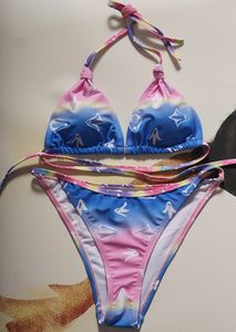 Kvinnors badkläder designer bikini sommarstrand baddräkt mode sexig underkläder badkläder split bikini size s-xl g102