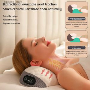 Masowanie poduszki na szyję miękkie soult szyi wibracje masaż poduszka wielofunkcyjna multi-purpose regulacje inteligentne temperaturę masażer talii dla kobiet mężczyzn Q231123