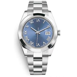41 mm designerskie zegarki Zatrzewana ramka mężczyzn zegarek luksusowe zegarki Baton datejustsity zegarek męskie automatyczne datę po prostu zegarki mechaniczne Master Wrsitwatch rl