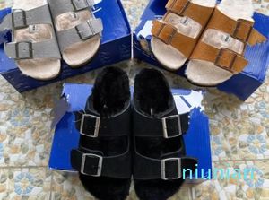 Birkens Designer Boston Clogs Kapcie Cork płaskie skórę Ulubione sandały plażowe Arizona Mayari Buckley Shearling Kyoto Shearling Ramses Gizeh Tock Winter Mop 04