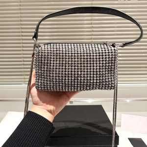 Fashion Designer bag Giant Flash diamond bag with long shoulder strap size 18cm with box Hand-held crossbody bag