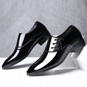 Business Formal Fashion Dress Vestido clássico Classic Men's Slip On Office Oxford Shoes for Men Black Brown 231122 852