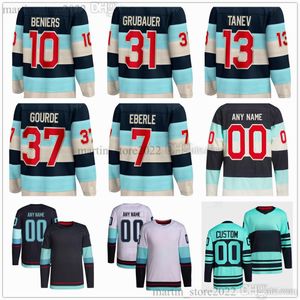 Deep Sea Blue 2024 Winter Classic Hockey Jerseys 37 Yanni Gourde 10 Matty Beniers 31 Philipp Grubauer 13 Brandon Tanev 7 Eberle 19 Jared McCann 29 Vince Dunn 56 Yamamoto