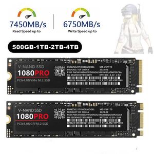 1080PRO M.2 SSD 1TB 2TB 4TB PCIE 4.0NVME تبديد الحرارة الذكي يعمل على تحسين كفاءة الطاقة وتجربة الألعاب