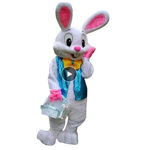 Easter Bunny Mascot Costumes Rabbit Bunny Adult Mascot