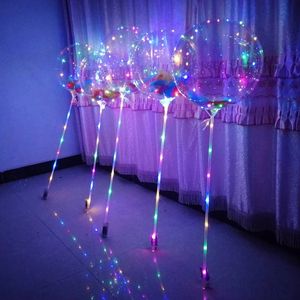 LED SwordsGuns Inflável Brilho Transparente Luminoso À Prova D 'Água Balão Bola Crianças Brinquedos Festa de Casamento Presente de Aniversário Halloween 231123