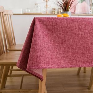 Bordduk Bomull Linen Tabelduk Konst Bord Tyg Förtjockad enkel Nordet Modern TEA NET G5T1727 231122