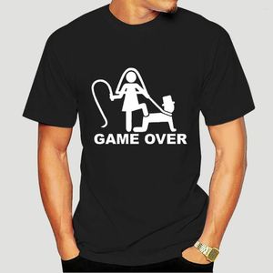 Men's T Shirts Game Over Stag Hen Do Funny Paike Shirt Newerty noivado Camiseta de manga curta de algodão de algodão unissex 0729f