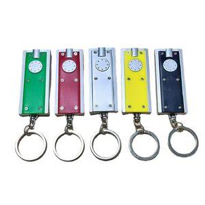 LED Keychain Light Type Key Chain Lights Keyring Creative Gifts Portable Flashlight Keychains