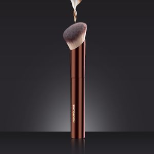 timglas Ambient Soft Glow Foundation Makeup Brush - Snedt mjukt hår Liquid Cream Foundation Contour Cosmetics Beauty Tools