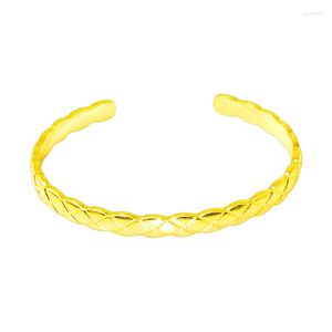 Bangle Bracelets For Girls Personality Cuff African Jewelry Dubai Luxury Fashion Women Romantic Style Hand Decoration Party Gift