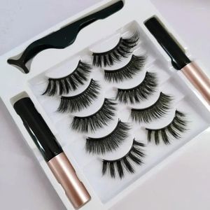 False Eyelashes Magnet Mink Lashes Magnetic Natural Hair Eye 3D Fake Lash Fluffy Faux Cils Magnetique