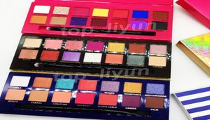 Makeup Eyeshadow 14 Colors Eye shadow Palette with brush Riviera Aina Alyssa Eyeshadow Shimmer Matte Shiny beauty hills eye s7028283