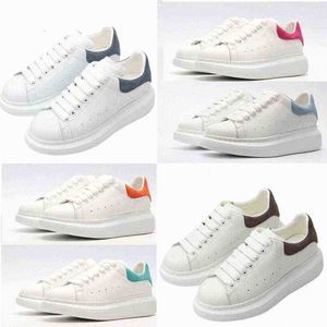 With Box designer fashion espadrilles casual shoes White Black mens women flats Lace Up Platform oversized suede sneaker
