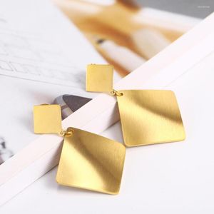 Dangle Earrings OUFEI Drop For Women Jewelry Accessories Stainless Steel Woman Geometric Charm Wholesale Lots Bulk