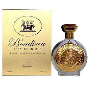 Nova chegada Boadicea the Victorious Fragrance Hanuman Golden Aries Valiant Aurica 100ML Perfume real britânico de longa duração Cheiro Natural Parfum spray Colônia
