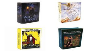 5 Styles Tarots Witch Rider Smith Waite Shadowscapes Wild Tarot Deck Board Game Cards with Colorful Box English Version FY44493825748