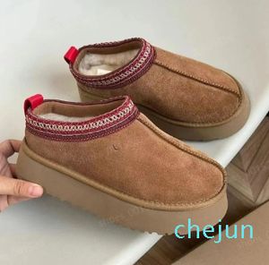 designer Tasman slippers for women platform Sheepskin Woman Man tasman boot fur slides fluffy Winter australian Boots