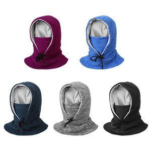 novità Cappellini da ciclismo Poliestere Cappello invernale caldo Regalo Collo e viso Sciarpa traspirante monopezzo Protezione dal freddo Passamontagna Maschera Bonnet berretto da sci da uomo