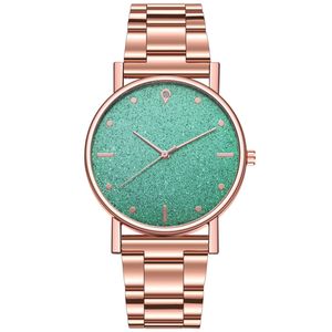 HBP Fashion Green Dial Ladies Watches Rose Gold из нержавеющей стали ремешки кварцевые часы повседневные деловые женские часы часы