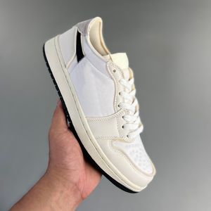 2023 jumpman 1 low og ex coconut Milk Shoes 1s Men Women Sports Low Sneakers 36-46