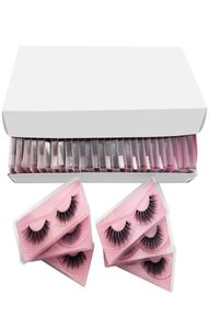 3D Faux Mink Eyelashes Natural Long False Eyelash Soft Lashes Cils Make Up Tools Extension Makeup Fake Eye Lash7978084