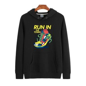 Herrtröjor tröjor hiphop hoodie för män kvinnor långärmad kappa trackdräkt dra homme college casual off svett