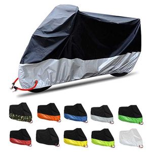 Okładka motocyklowa pokrywa motocykla Tarpaulina dla Kawasaki Z650 ZZR 1100 VN 800 Vulcan S 650 ER6F Z900 ZEPHYR 750 ZX6R 2006 AkcesoriaL20309