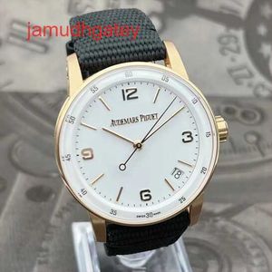 AP Swiss Luxury Watch Code 11.59 Series 18K Rose Gold Material 41mm Automatisk mekanisk herrklocka 15210or