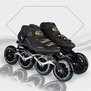 Роликовые коньки CITYRUN Speed Ice Multipleuse Boot Функциональные 4 колеса 90 100 110 Кроссовки для катания на коньках 85A ILQ11 Race 231122