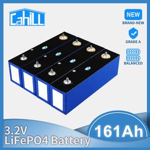 3.2V 161AH Lifepo4 Battery Lithium Iron Phosphate Pack Deep Cycle DIY Cell 12V 24V 48V For RV EV Ships Solar Electric Golf Cart