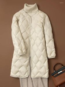 Korki damskie płaszcze płaszcza kurtka lekka cienka środkowa długość 2023 jesień/zima w koreańskich modzie biuro biura lady wierzchołka
