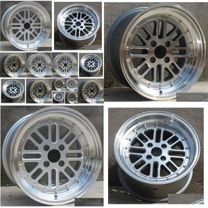 Car Rims Performance Wide Lip 15 Inch 15X8.0 4X100 Alloy Wheel Fit for Mazda Mx-5 Drop Delivery Automobiles Motorcycles Auto Parts Whe Oth