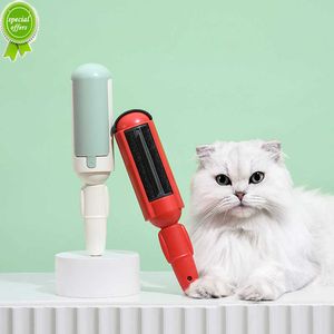 New Pet Hair Remover Clothes Electrostatic Multi-purpose Brush Cat Dog Hair Sticker Roller Sticker Self-cleaning Lint Hair Remover