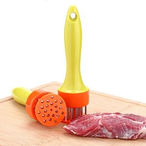 Bife de porco costeleta rápida perde carne amaciador agulha ferramentas de aço inoxidável carnes macias martelo cozinha handheld amaciadores ferramenta solta