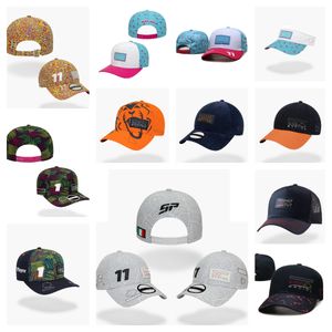 F1 Team 2023 Кепка водителя New Fans Racing Hat Классическая бейсбольная кепка Arc Hat для мужчин и женщин