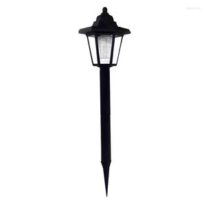 Solar Garden Stake Lights Upgraded Outdoor Bright Flickering Candle Lantern Lighting For Yard