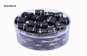 60pcs Yapışkan Hisset Tenis Raket Kavrama Antiskid Film Ter Bandı Badminton Raketler Grips Viskoz Pürüzsüz Overgripblack55770792