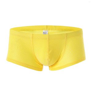 UNDUPTS MEN EĞİTİM HOMEWEAR BOXER ŞORSU Erkek Boksörler Erkek Boksörler Panties Man için Seksi Homme